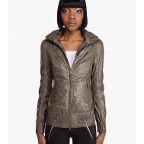 Mackage Jackets & Blazers - Mackage Perla Packable Rain Jacket - Olive